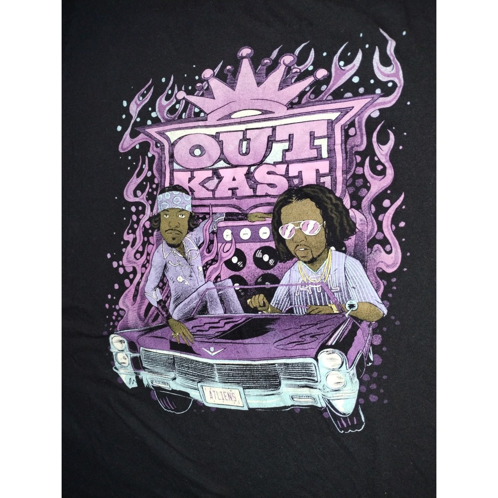 OutKast ATLIENS Black T shirt Size 2XL